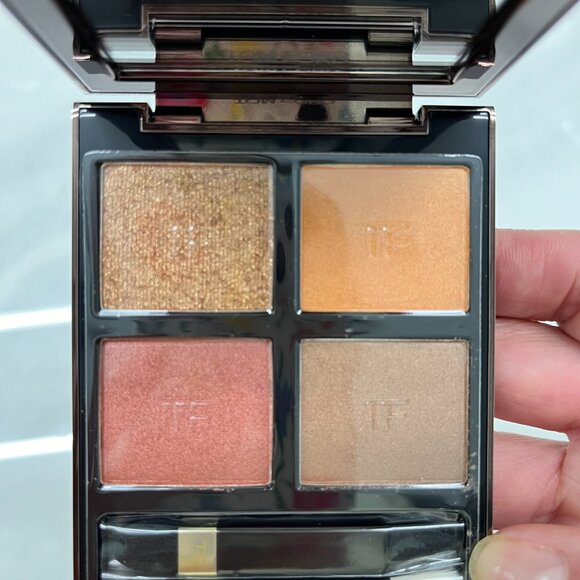 Tom Ford 4-Color Eyeshadow Palette 26 Leopard Sun - New In Box with Dustbag - Picture 7 of 11